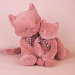 Chat Rose Méloé 37 cm