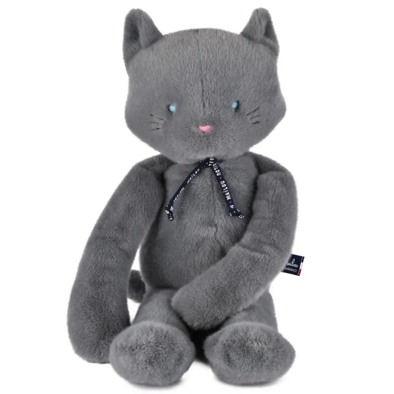 Chat Gris Méloé 56 cm