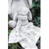 Doudou Augustin Le Lapin Toile de Jouy Gris