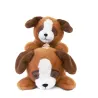 Peluche Chien Marron - 30 cm