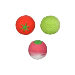 Set de 3 Balles Sensorielles pour bébés - Veggie Salad