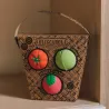 Set de 3 Balles Sensorielles pour bébés - Veggie Salad