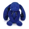 Lapin Méloé 37 cm Bleu Electrique