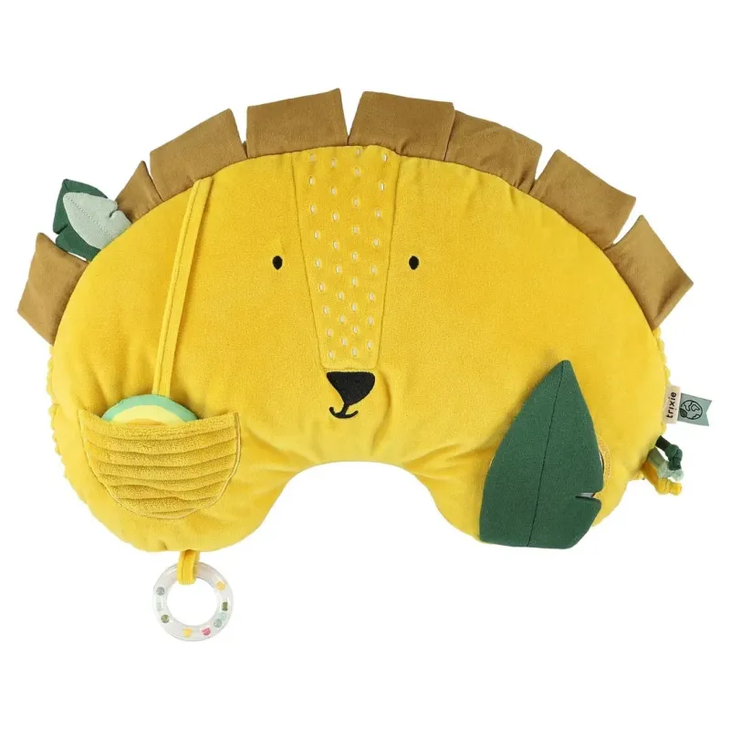 Coussin d'activité Mr Lion
