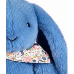 Lapin Fleurette Bleu 35 cm