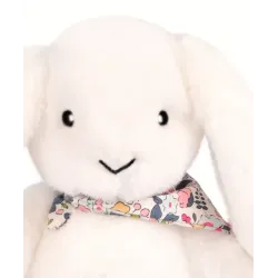 Lapin Fleurette Blanc 35 cm