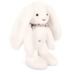 Lapin Fleurette Blanc 35 cm