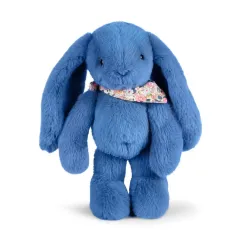 Lapin Fleurette Bleu 35 cm