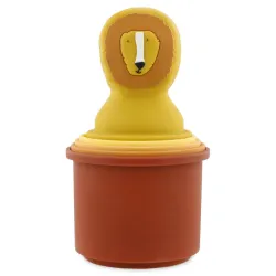 Gobelets empilables 5 pièces Mrs Lion