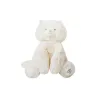 Peluche Odilon le chaton 25 cm Ecru