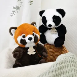 Peluche Stretch Panda - 20 cm