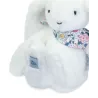 Lapin Fleurette Blanc 25 cm