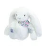Lapin Fleurette Blanc 25 cm