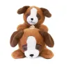 Peluche Chien Marron - 22 cm