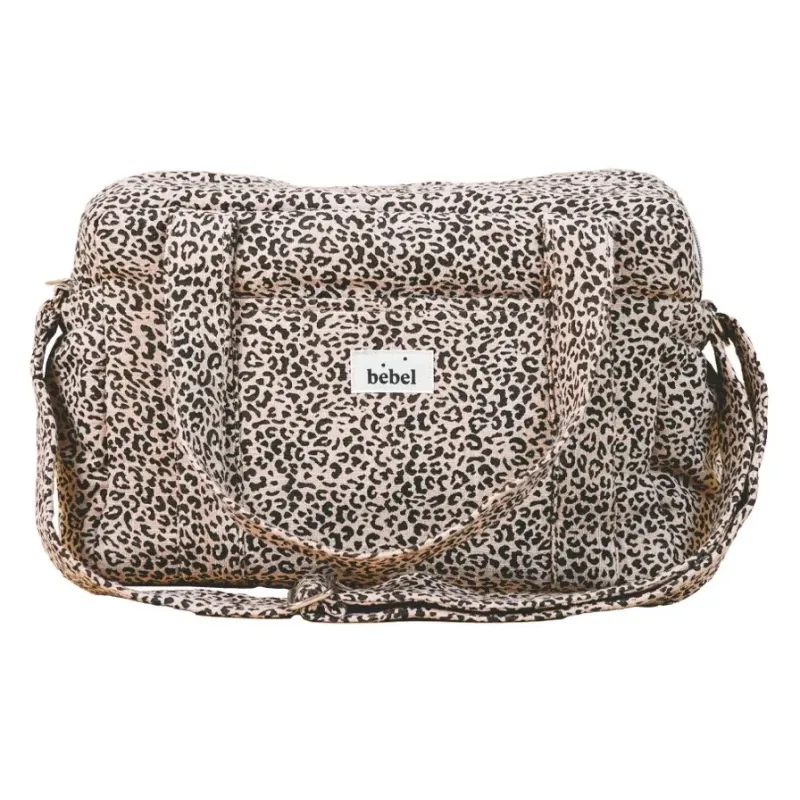 Sac à langer Middle - Léopard Beige