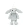 Bashful Silver Bunny Bag Charm