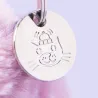 Blossom Thistlepop Bunny Bag Charm