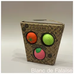 Set de 3 Balles Sensorielles pour bébés - Veggie Salad