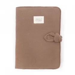 Protège carnet de santé Knot Caramel Glacé