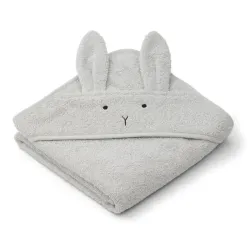 Cape de bain ALBERT Lapin Gris (70 x 70 cm)