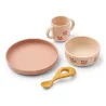 Set repas en Silicone Vivi Butterfly Apple Blossom
