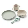 Set repas en Silicone Vivi Sailling Sandy