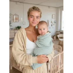 Set de 2 langes Mini Max Mint Breeze