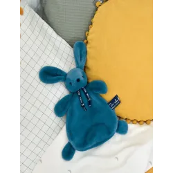 Doudou Lapin Bleu Minéral Dorlotin