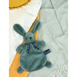Doudou Lapin Vert Fougère Dorlotin