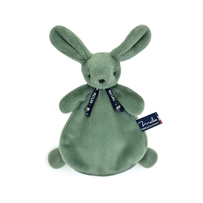 Doudou Lapin Vert Fougère Dorlotin