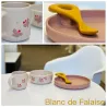 Set repas en Silicone Vivi Butterfly Apple Blossom