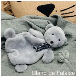Doudou Ours Gris Dorlotin
