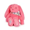 Lapin Fleurette Corail 25 cm