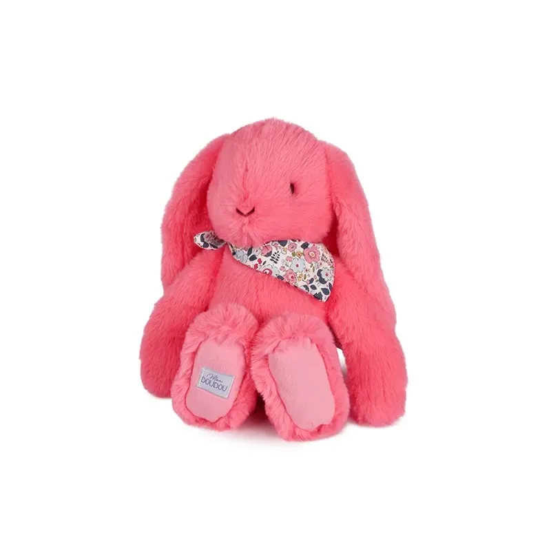 Lapin Fleurette Corail 35 cm
