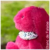 Lapin Fleurette Fuchsia 35 cm