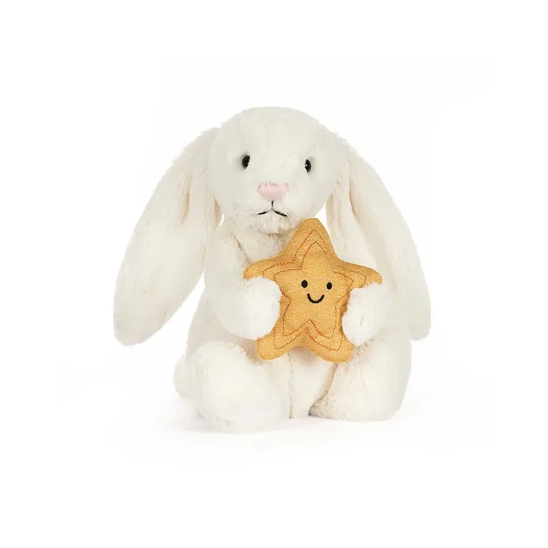 Cream Bunny with Star