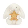 Cream Bunny with Star