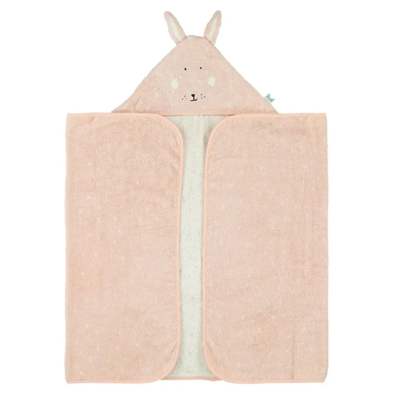 Cape de bain Mrs Lapin (70 x 130 cm)