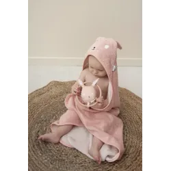 Cape de bain Mrs Lapin (70 x 130 cm)