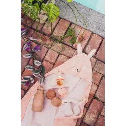 Cape de bain Mrs Lapin (70 x 130 cm)