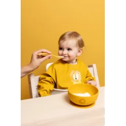 Lot de 3 cuillères en silicone (1er âge) Mr Lion