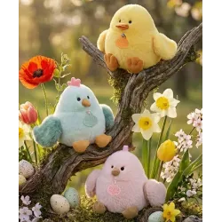 Piou le Poussin Rose