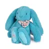 Lapin Fleurette Turquoise 25 cm