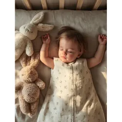 Gigoteuse ETE en gaze de coton Roseberry