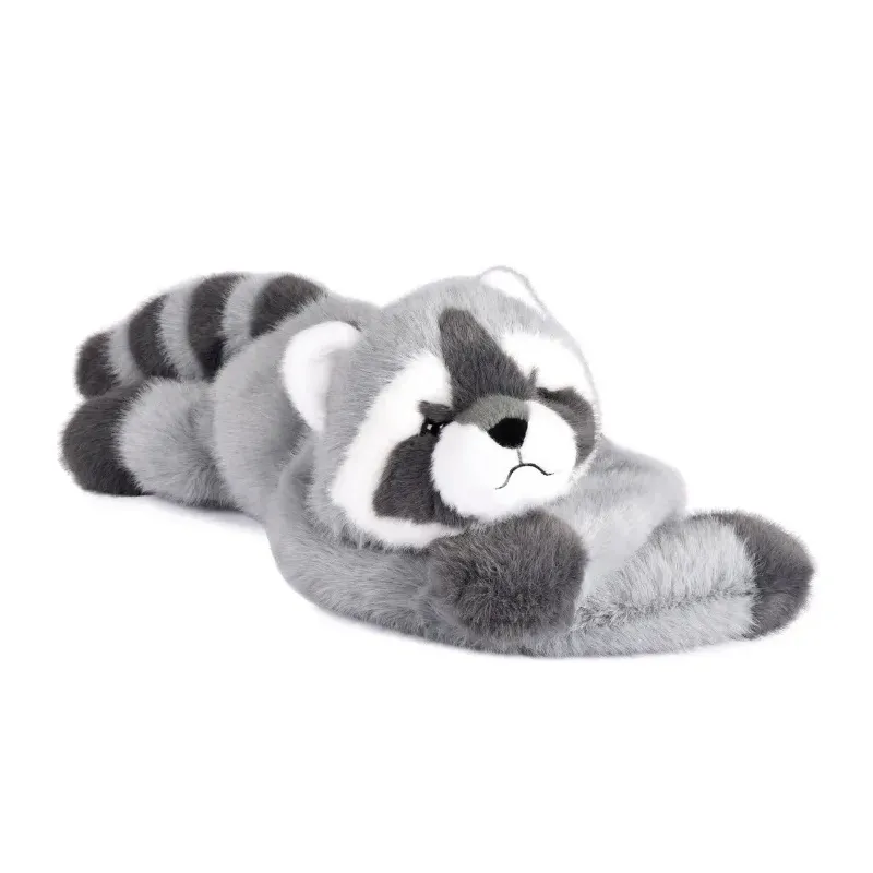 Peluche Lestée Podcoll - Raton Laveur - 50 cm