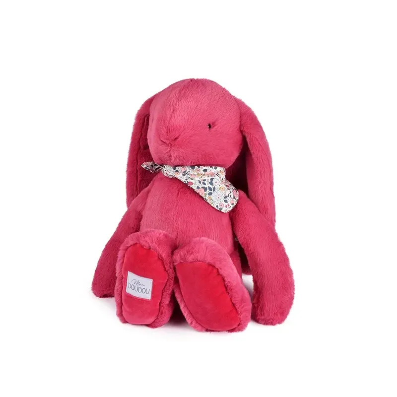 Lapin Fleurette Fuchsia 50 cm