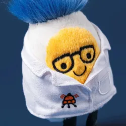 Amuseables Boiled Egg Scientist Outfit