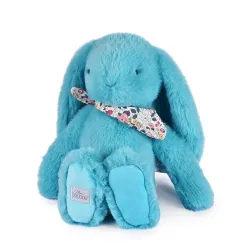 Lapin Fleurette Turquoise 35 cm