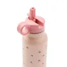 Gourde en acier Falk 350 ml Mini Cherry Heart Rosey