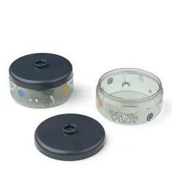 Lot de 2 Boites Alimentaires pour bébé Dominique - Play Dusty Peppermint